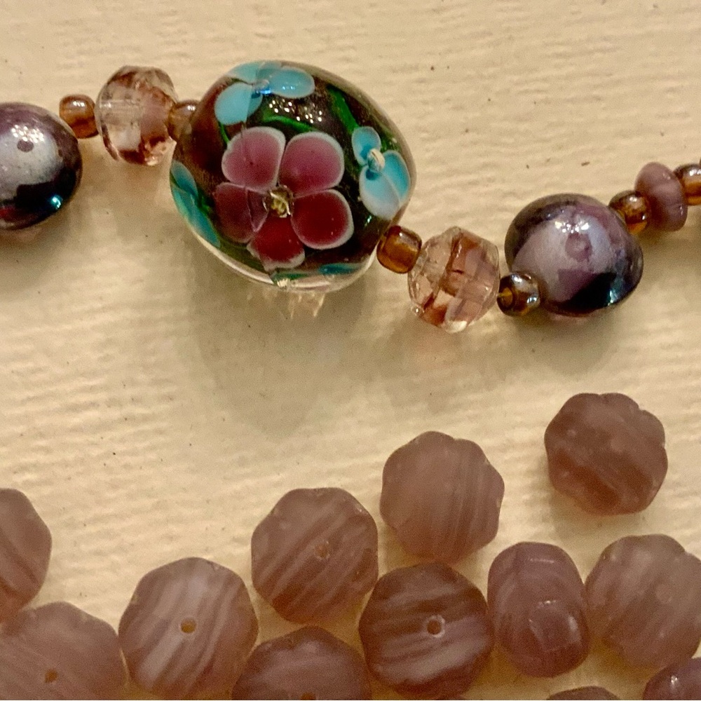 Artisan glass bead lot